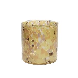 Jollie Ripple Tealight Holder Lemon